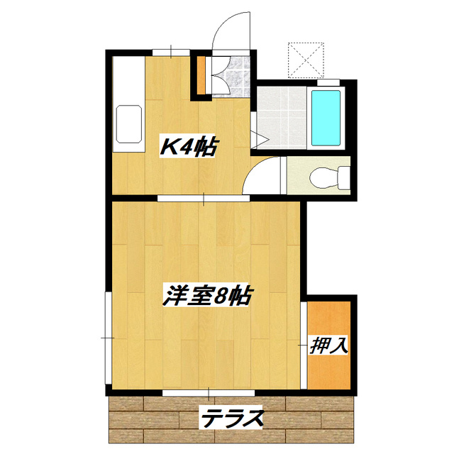 第二岩田ハイツの間取り|人気のバス・トイレ別です！