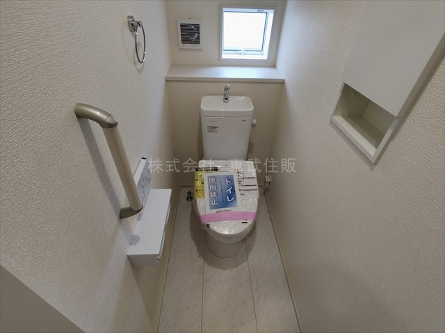 【トイレ】 | 川越市今福　全１棟 | 清潔感のあるトイレです