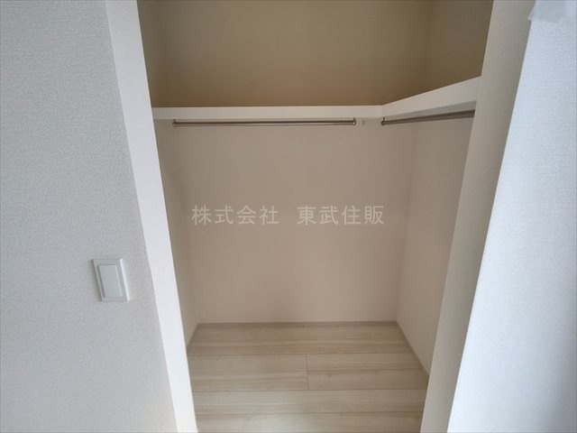 【収納】 | 川越市今福　全１棟 | 洋室6.0帖ウォークインクローゼット