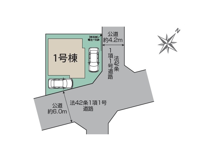 【区画図】 | 川越市今福　全１棟 | 全１棟
