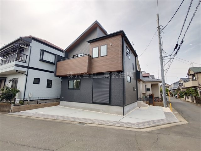 【前面道路含む現地写真】 | 川越市今福　全１棟 | 新河岸駅徒歩18分