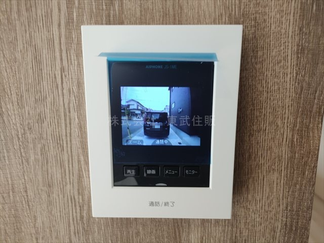 【セキュリティ】 | 川越市今福　全１棟 | TVモニター付インターホン