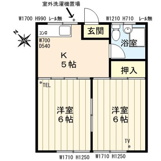 【間取り】 | 舞車コーポ