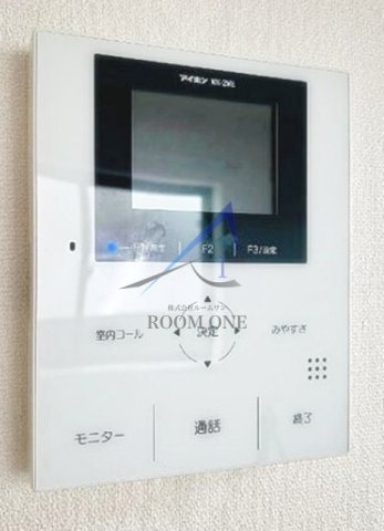 グレーシアのセキュリティ|モニター付きインターホンです。