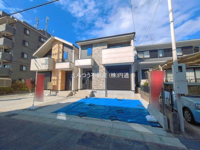 KEIAI GRACE鳴海町5期の前面道路含む現地写真