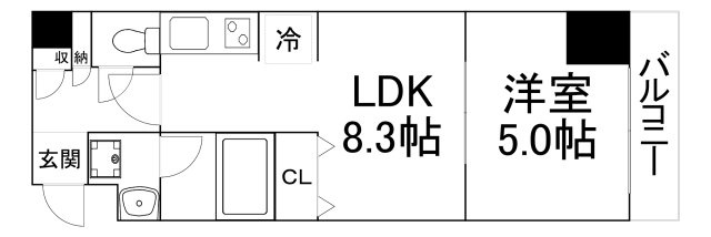 【間取り】 | ブラービ南船場