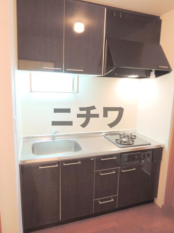 ヴェルデ早稲田のキッチン|★2口ガスキッチン★