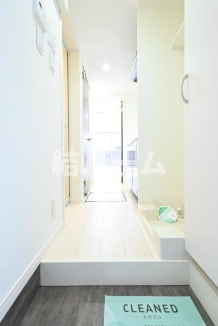 練馬区貫井１丁目のアパートの玄関
