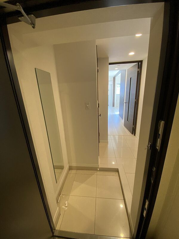 ガリシア錦糸町パークサイドの玄関