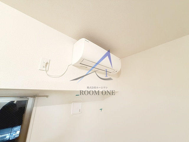 バンブー岩本町の設備|エアコン付きです。