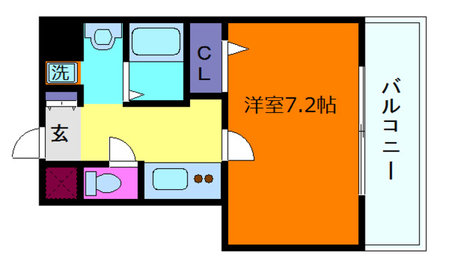 プライムライフ御影の間取り