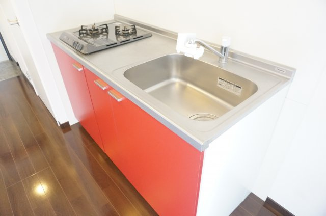 熊本市中央区水前寺１丁目の賃貸マンションのキッチン