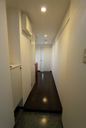 熊本市中央区水前寺１丁目の賃貸マンションの玄関