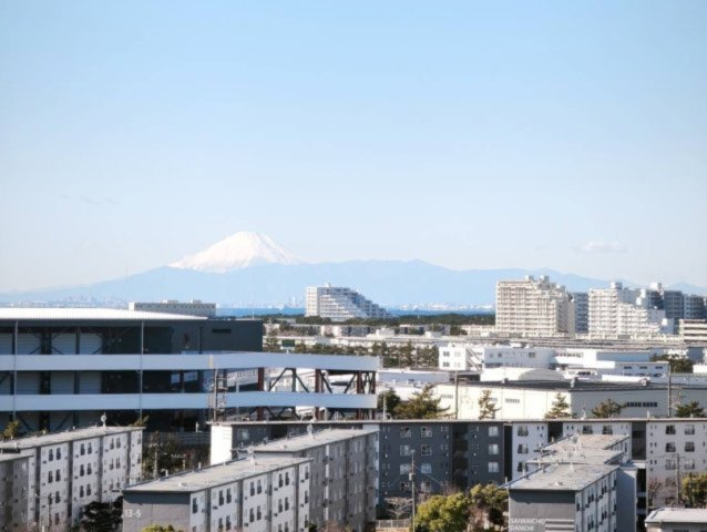 ソフィア美浜ライトプラザの展望|バルコニーから富士山を望めます！