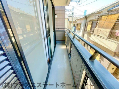 【バルコニー】 | 御船通３丁目貸家