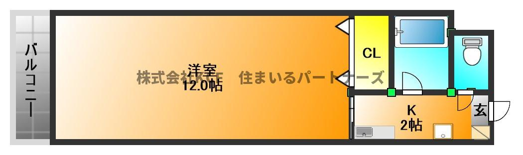 エトランゼ宮本Vの間取り
