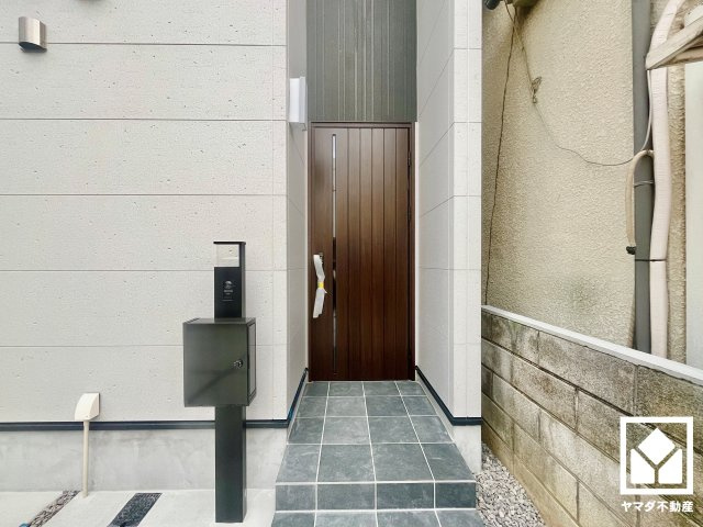 伏見区久我本町　2期の玄関
