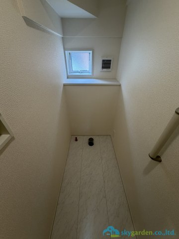 平塚市花水台　新築戸建　全1棟1号棟のランドリースペース