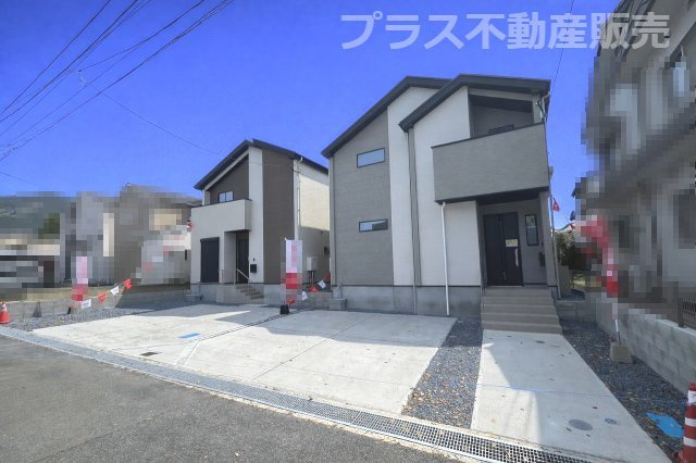 【外観】 | 糟屋郡久山町猪野4期　1号棟（全2棟）【仲介手数料無料・0円】 | 完成しました。物件内部もご見学頂けます。プラス不動産販売にお任せ下さい。