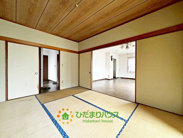 杉戸町杉戸　中古一戸建ての和室|1F和室です。洋室に変更してリビングと繋げればとても大きな１部屋として使えます。