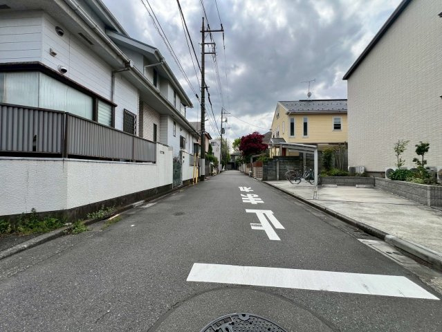 【前面道路含む現地写真】 | 中野区上鷺宮５丁目　売地 | 教育施設も徒歩10分圏内に充実の子育てしやすいエリアです