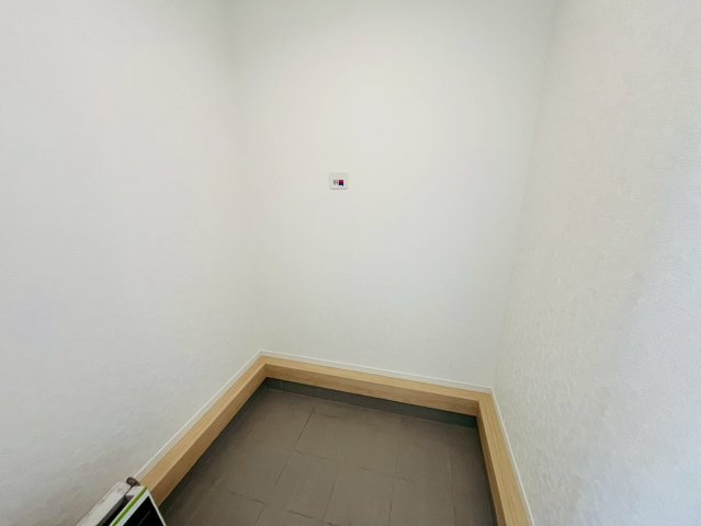 【Cradle Garden】　古河市尾崎　第１　全1邸の玄関|〇玄関〇
靴やアウトドア用品も汚れを気にせず収納できる土間空間のある玄関♪
2026年4月撮影