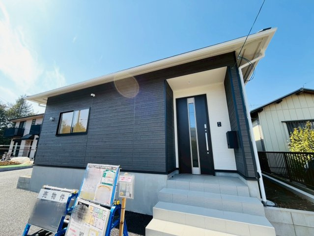 【Cradle Garden】　古河市尾崎　第１　全1邸の外観|広々LDK17帖！ゆったり和室付き♪4LDK平屋プランです♪
2026年4月撮影