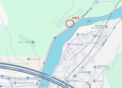 【前面道路含む現地写真】 | 松田町松田惣領　売地　■資材置場・駐車場■ | 東名高速道路「大井松田ＩＣ」より1km　新東名「新秦野ＩＣ」より3.5km