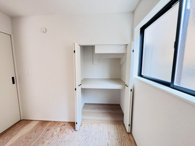 松戸市小山新築戸建【南部小学校：5分】の収納|4.5帖和室収納