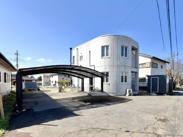 【中古戸建】伊勢崎市八斗島町の外観|■外観|シンプルで洗練されたデザインは住まう人の色に染まり、個性を映し出します♪本日見学可能(*＾＾*)