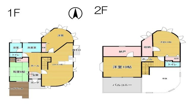 【中古戸建】伊勢崎市八斗島町の間取り|■間取り図｜敷地面積：758.75（約229.52坪）　建物面積：124.79（約37.74坪）