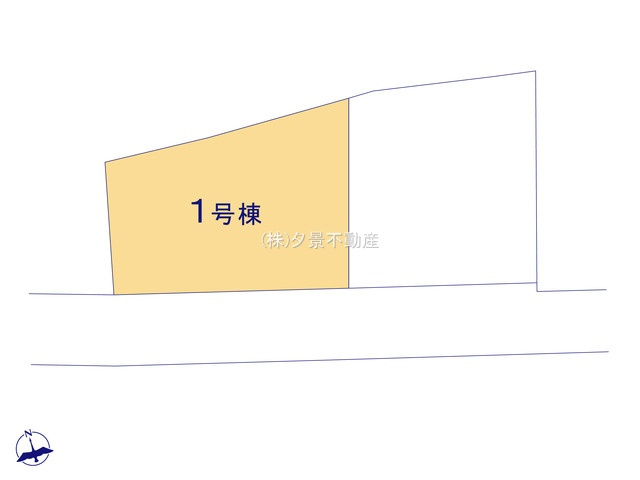 《仲介手数料無料》川越市大字木野目1259-2新築一戸建てリーブルガーデンの区画図