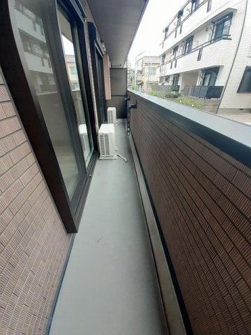 アンソレイエ町屋のバルコニー