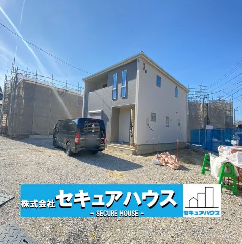 【同施工物件ご案内可能】知多市岡田開戸　全4棟の外観|【4号棟】
☆収納豊富！雨の日でも安心できるインナーバルコニーが魅力な４LDK 物件です♪
南向きで陽当たり良好、明るい空間の中で暮らせそうですね！！
ぜひ一度ご内見下さい！！