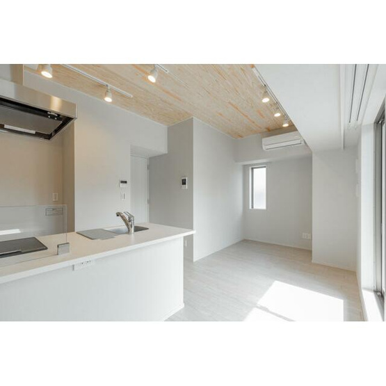 【居間・リビング】 | アンパサンド北新宿 | 12.1帖のきれいなLDK。