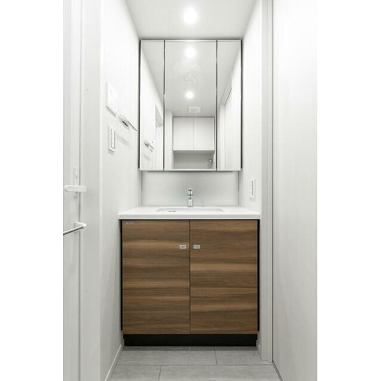 【独立洗面台】 | アンパサンド北新宿 | 嬉しい独立洗面台付き。