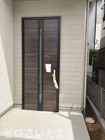 《仲介手数料無料》川越市大字木野目1861-101新築一戸建てハートフルタウンの玄関