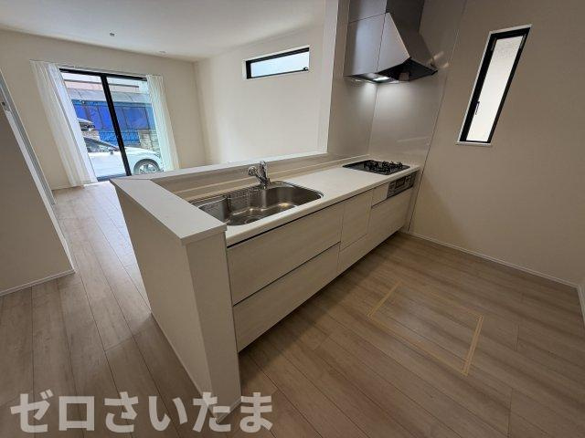 《仲介手数料無料》川越市大字木野目1861-101新築一戸建てハートフルタウンのキッチン