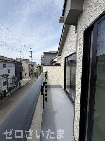 《仲介手数料無料》川越市大字木野目1861-101新築一戸建てハートフルタウンのバルコニー
