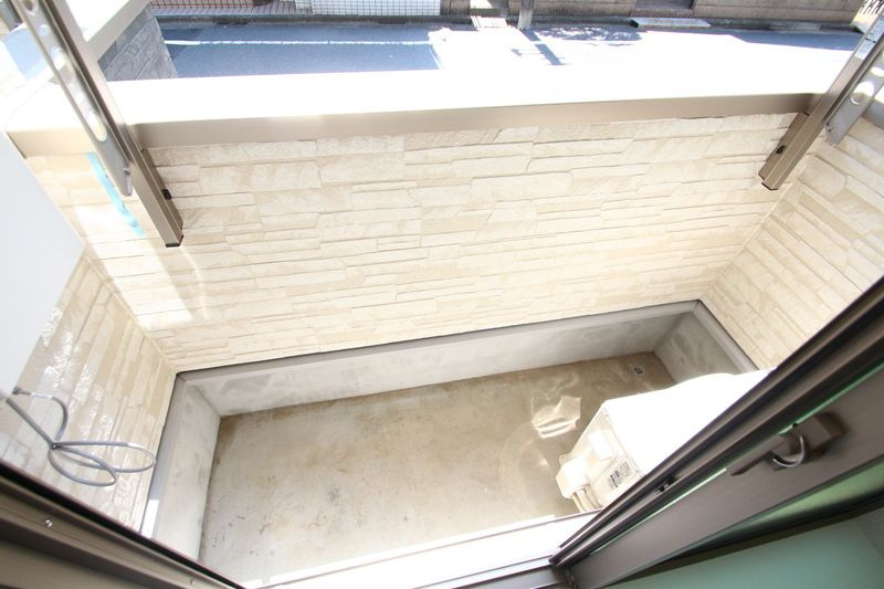 クレイス武蔵関のバルコニー