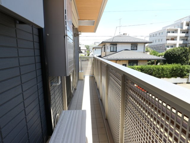 アビタシオン中央林間のバルコニー