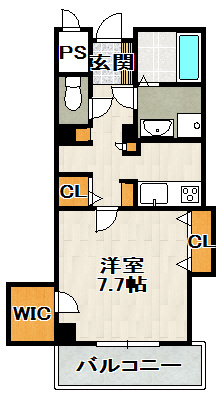 ラウレア逆瀬川の間取り