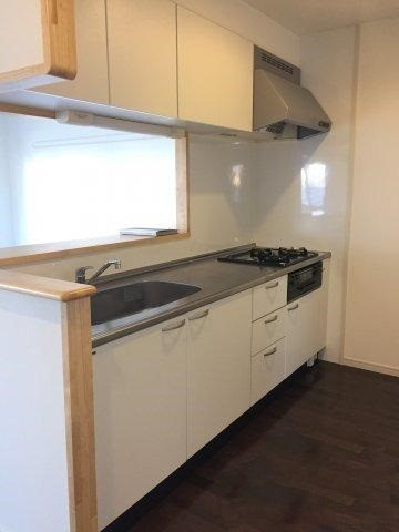 熊本市中央区九品寺６丁目の賃貸マンションのキッチン