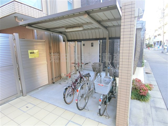 サンセール羽田のその他共用部分|駐輪場　　