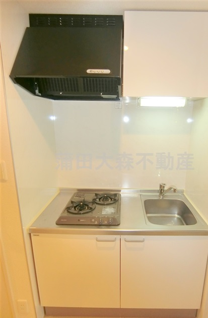 サンセール羽田のキッチン|2口ガスシステムキッチン