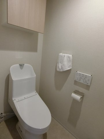 ポレスター高崎テラス　3階のトイレ|落ち着いたトイレです