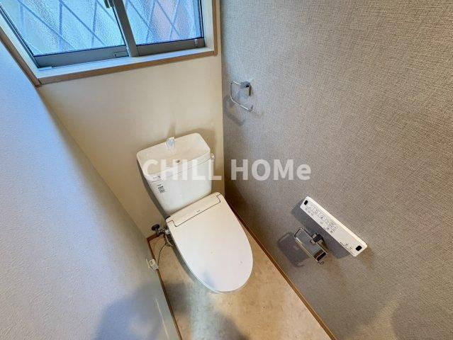 井野町貸住宅　Ｂ棟のトイレ|当社、チルホームのHPもご覧ください(^^)/物件情報多数♪