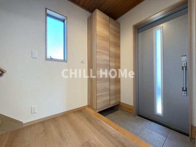 井野町貸住宅　Ｂ棟の玄関|当社、チルホームのHPもご覧ください(^^)/物件情報多数♪