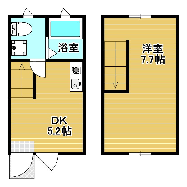 サンマリノ湯納楚の間取り