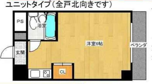 エクセルシオール長田の間取り